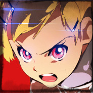 Angry Blonde Anime Boy