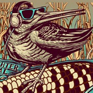 Woodcock With Headphones