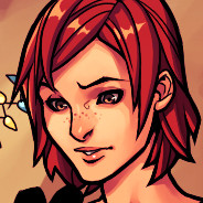 Red Haired Comic Girl