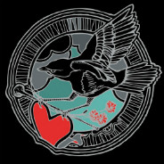 Bird And Heart Emblem