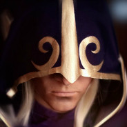 Golden Helm Hooded Warrior