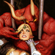Demon Captures Elf
