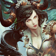 Horned Fantasy Sorceress