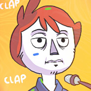 Clapping Cartoon Guy