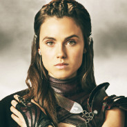 Leather Armored Warrior Woman