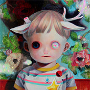Antlered Dreamy Child