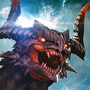 Roaring Horned Dragon