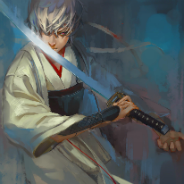 White Haired Samurai
