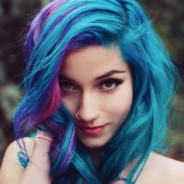Blue Haired Girl