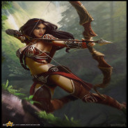 Jungle Archer Woman