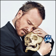 Aaron Paul Hugging Skull