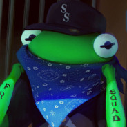 Gangster Frog With Bandana