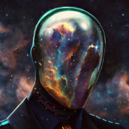 Cosmic Faced Man