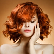 Curly Redhead Model