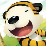 Happy Cartoon Tiger