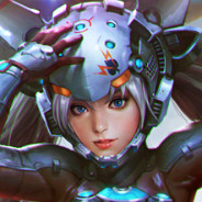 Mecha Helmet Girl