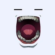 open mouth