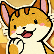 Happy Cartoon Cat