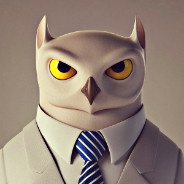 Owl In A Suit