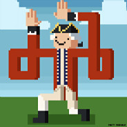Pixel Art Redcoat