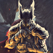 Dark Knight With Sword