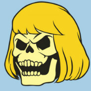 Skeletor With He-Man Hair