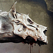 Bone Dragon Skull