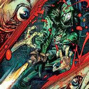 Hooded Comic Assassin