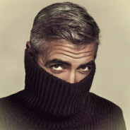 George Clooney Turtleneck