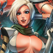 Busty Comic Gunner
