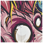 Wild Cartoon Eye