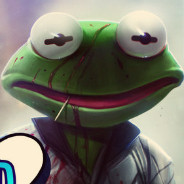 Creepy Kermit the Frog