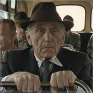 Worried Old Bus Driver