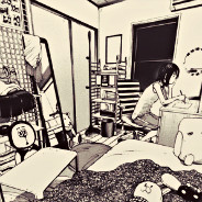 Messy Manga Room