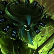 Glowing Rune Forest Spirit