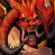 Red Horned Demon