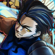 Yellow Eyed Anime Man