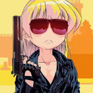 Anime Girl With Pistol