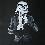 Stormtrooper In A Suit
