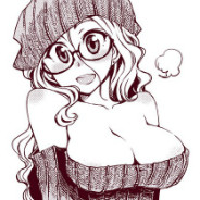 Glasses Girl Manga Sketch