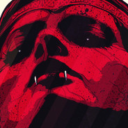 Red Vampire Face