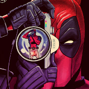 deadpool holding camera
