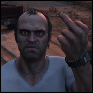 Trevor Middle Finger