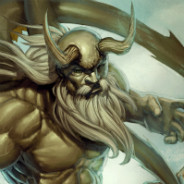 Golden Viking Warrior