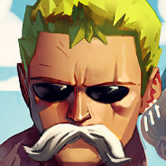 Mustached Man In Shades