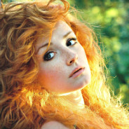 Redhead Woman Portrait