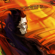 Fiery Skull Phantom