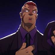 Scarred Mobster
