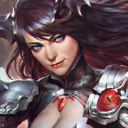 Armored Dark Haired Warrior