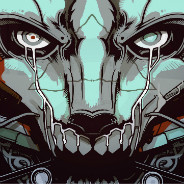 Crying Mecha Skull